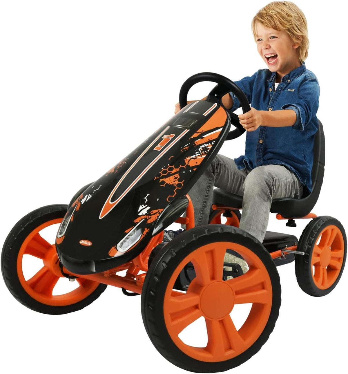 Hauck Pedal Go Kart Speedster for Kids 4-8 Years, Upto 50 Kgs