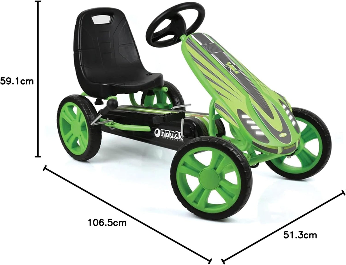 Hauck Pedal Go Kart Speedster for Kids 4-8 Years, Upto 50 Kgs